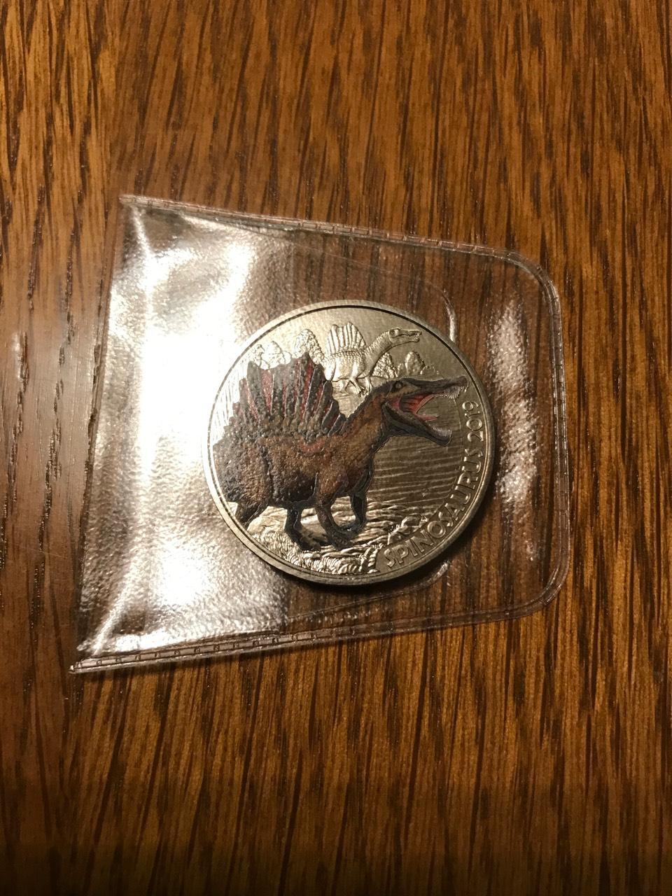 €3 Supersaurier Münze 3