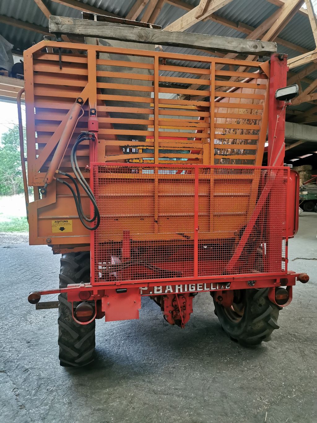 Rübenvollernter Barigelli Boeing 747 3