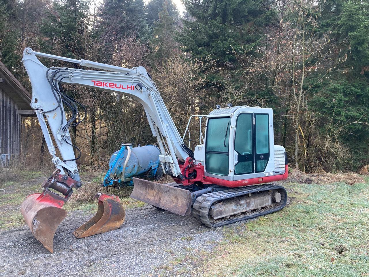 Minibagger: Takeuchi Tb 175 gebraucht kaufen - Landwirt.com