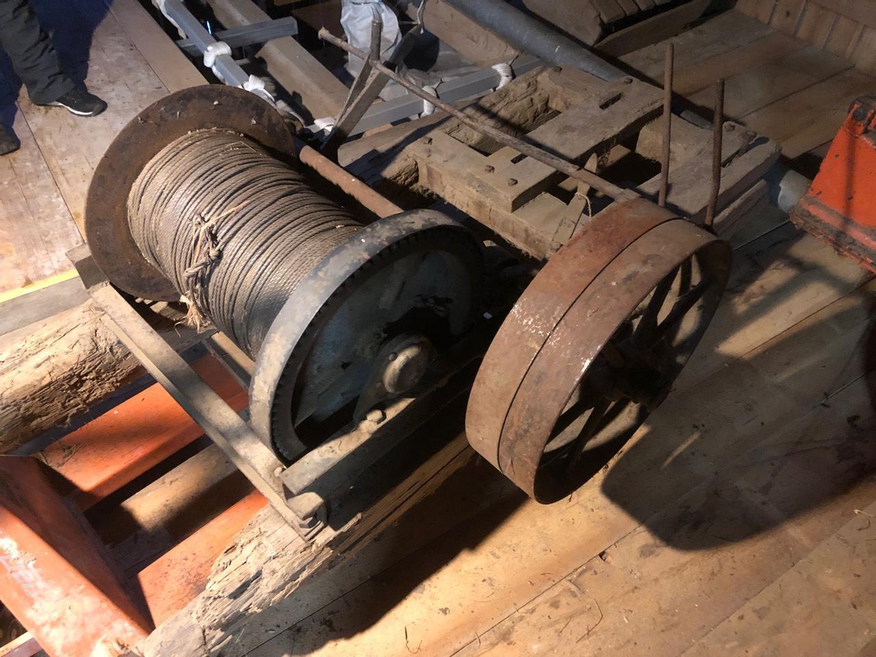 Schlittenwinde, Bockwinde 1