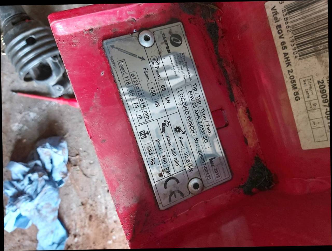 tajfun seilwinde 6 5 tonnen