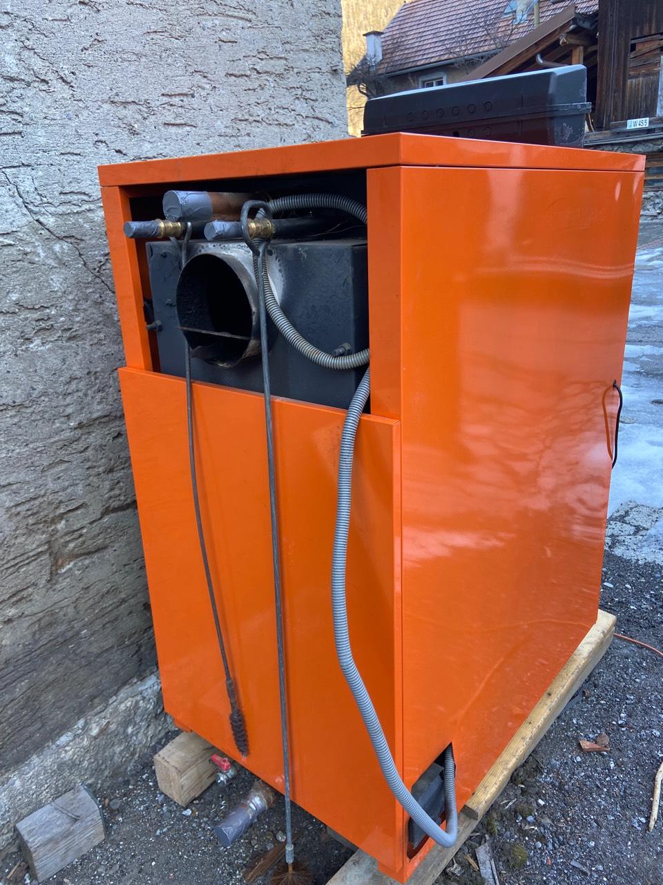 Heizung Scheitholzvergaser / Kessel 50 kW gebraucht kaufen