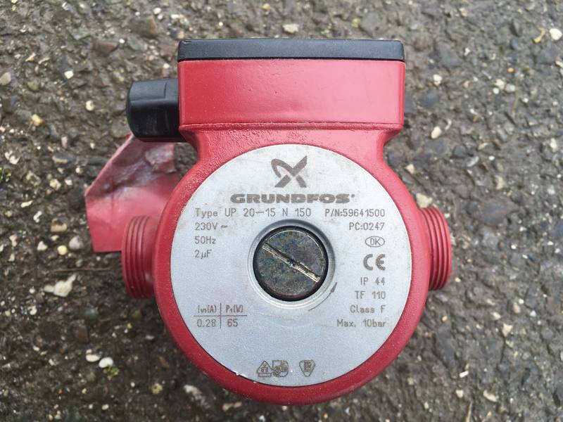 Heizungszubehor: Grundfos UP 20-15 N 150 TF110 Umwalzpumpe ...