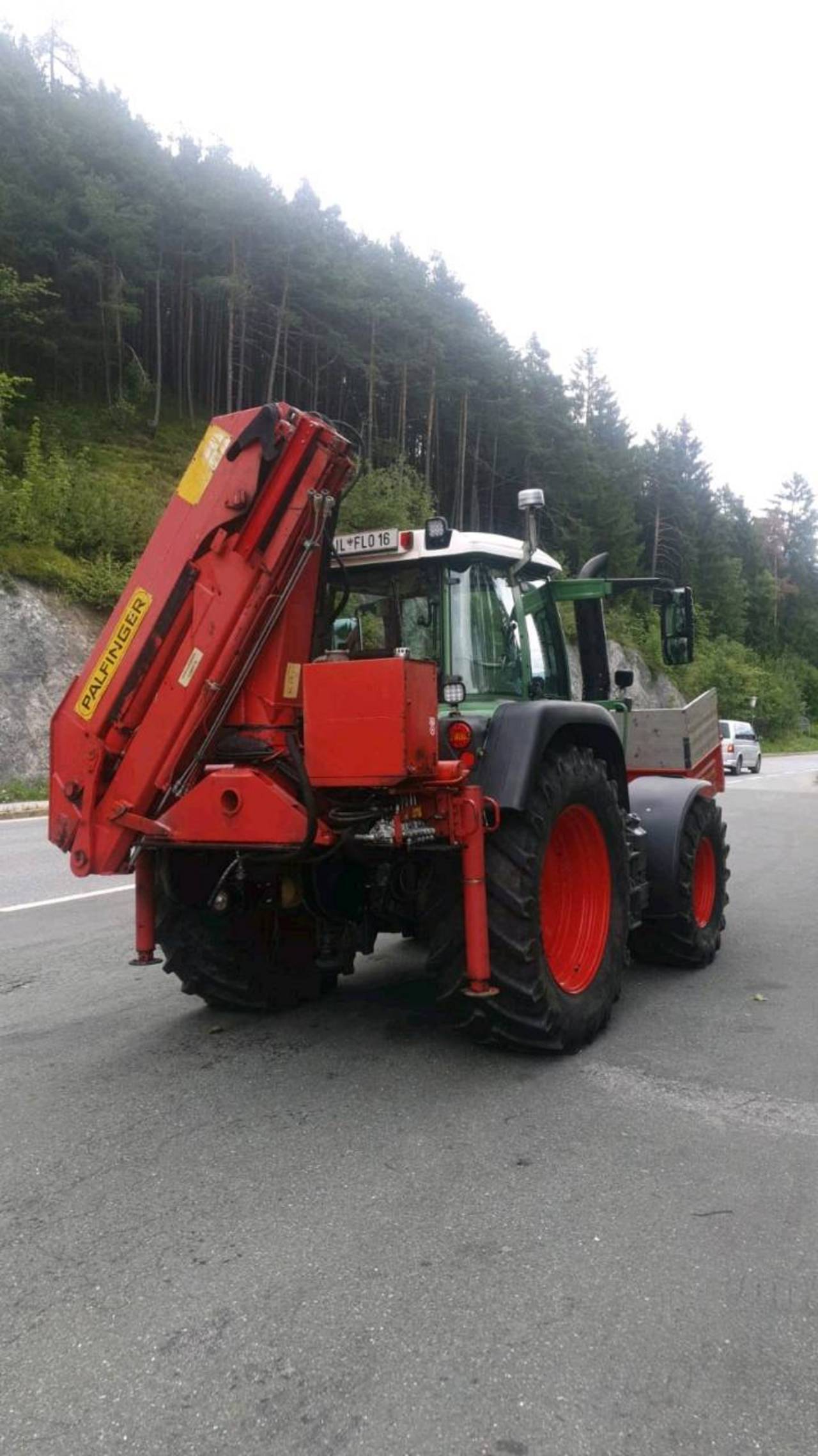 Forstkran Palfinger pk 8000 3Punkt Kran gebraucht kaufen