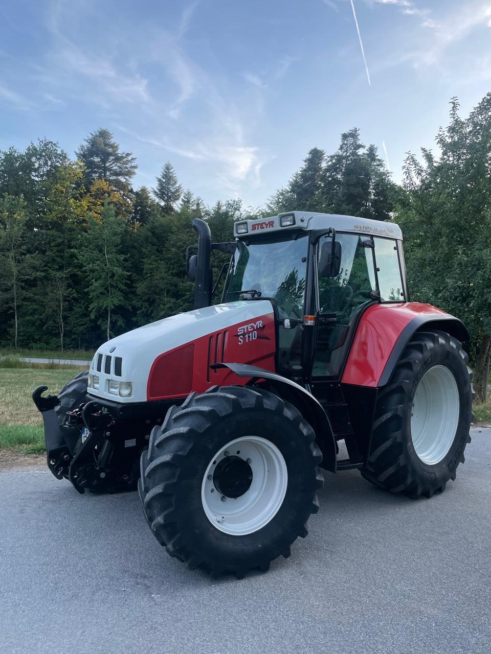 Steyr: Traktor Steyr CS110, 3.500 Bstd., Case 9105S110 Bulldog gebraucht  kaufen - Landwirt.com