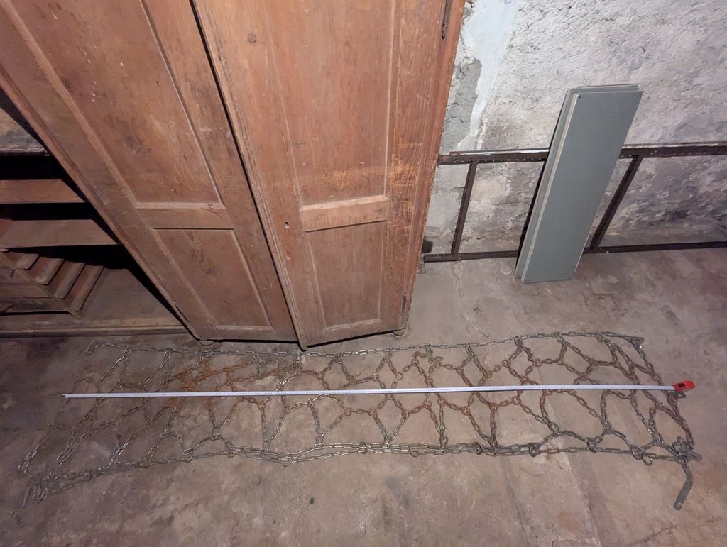 Schneeketten Paar Traktor 2