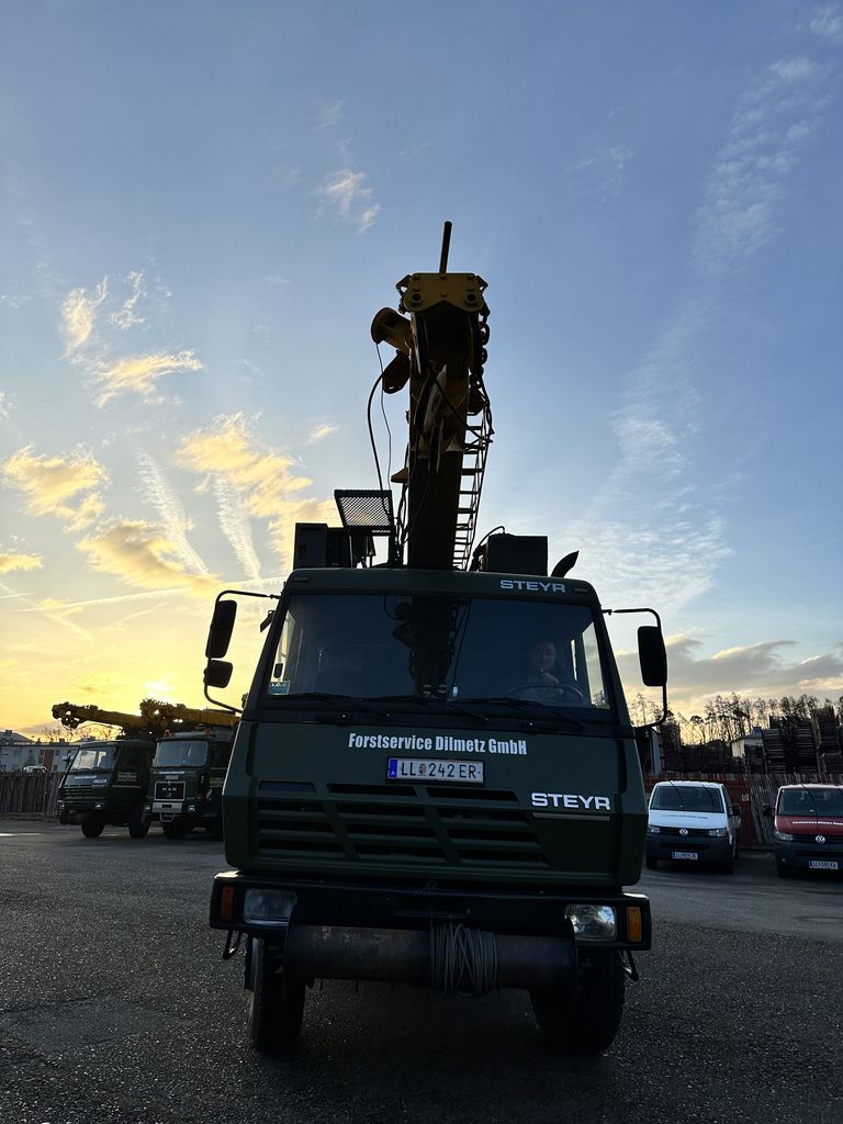 Seilkran bergauf mit Zielautomatik und Prüfbüchern PKM 6 2