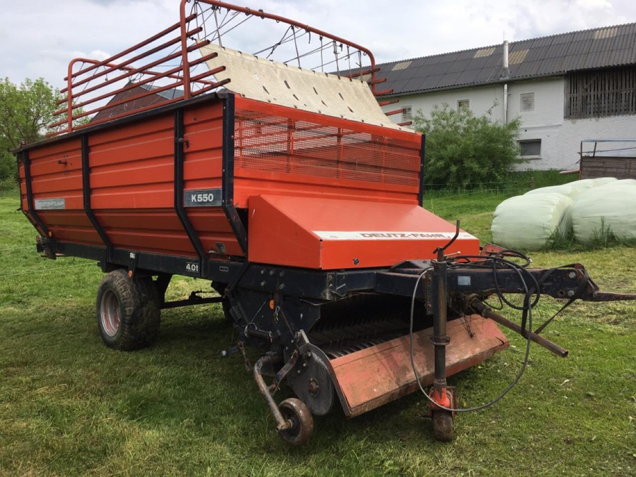 Ladewagen: Deutz Fahr Ladewagen K550 gebraucht kaufen - Landwirt.com