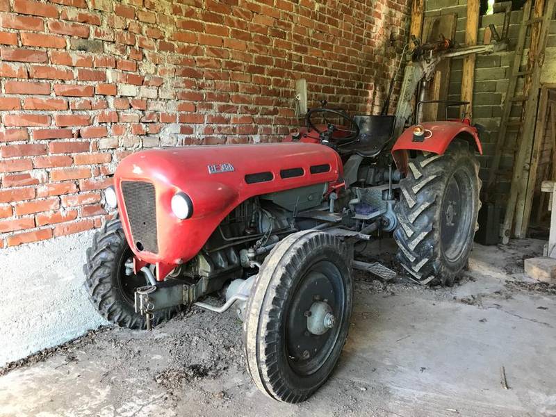 Lindner: (Oldtimer-)Traktor mit Hecklader - Lindner BF 35 A gebraucht