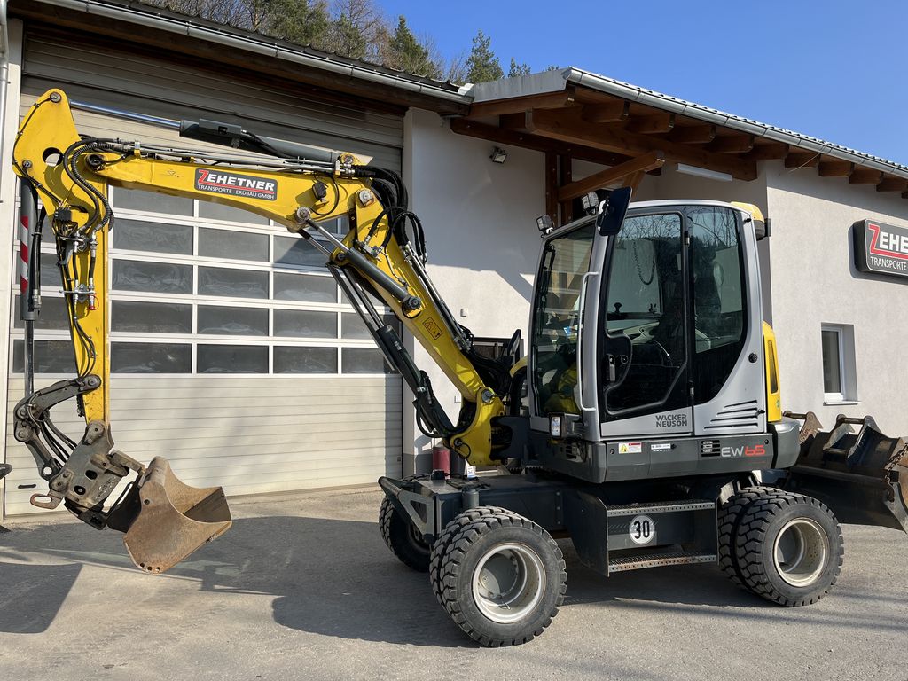 Bagger: Wacker Neuson EW 65 gebraucht kaufen - Landwirt.com