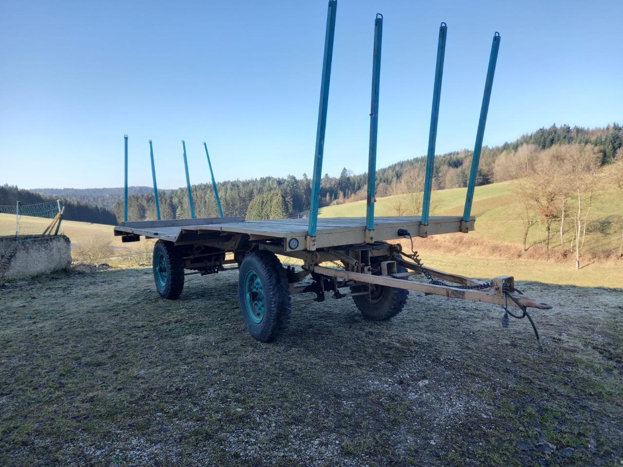 Tieflader: Ballenwagen Gebraucht Kaufen - Landwirt.com