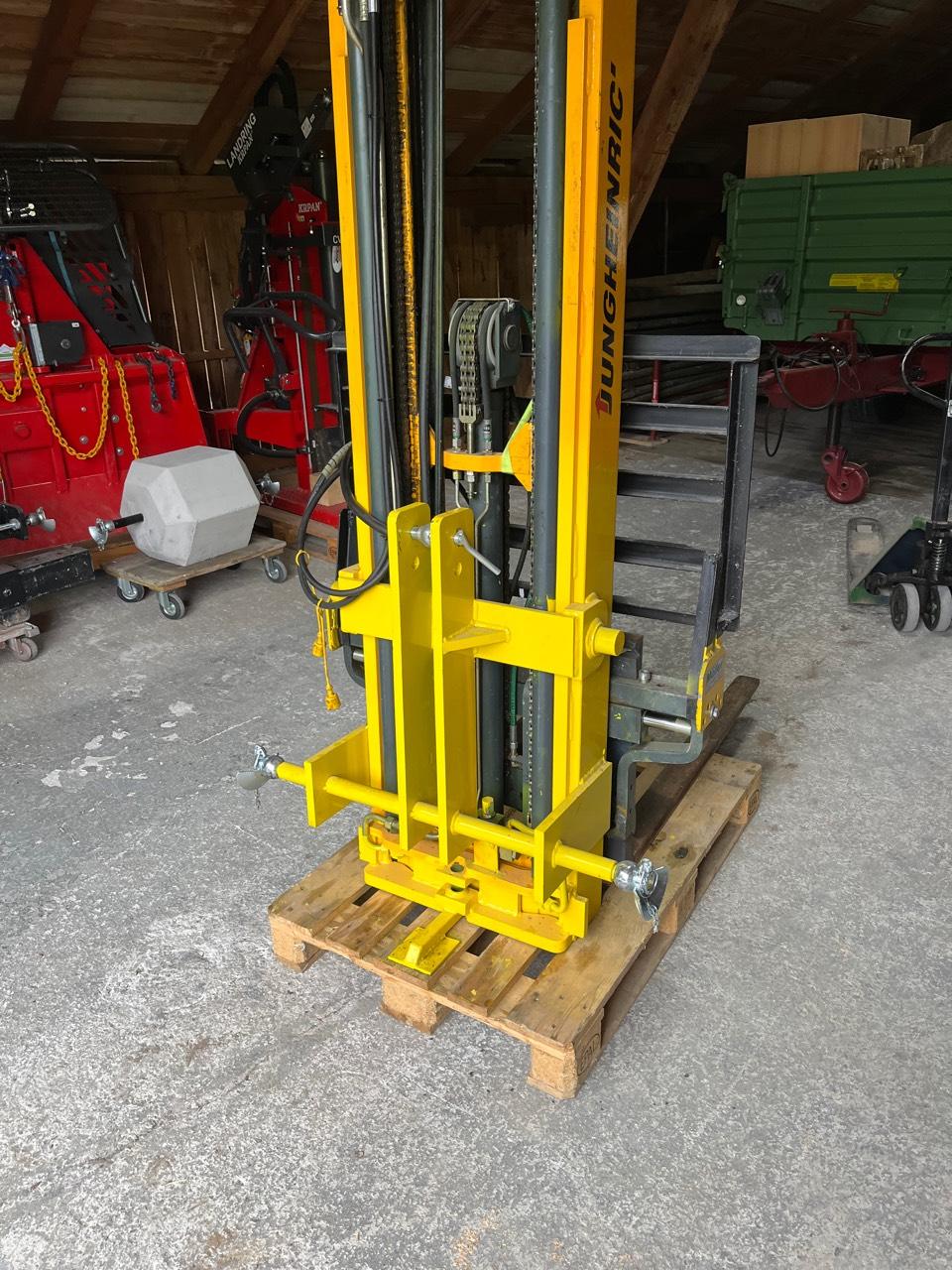 Heckstapler, Hubmast, Hubgerüst 2