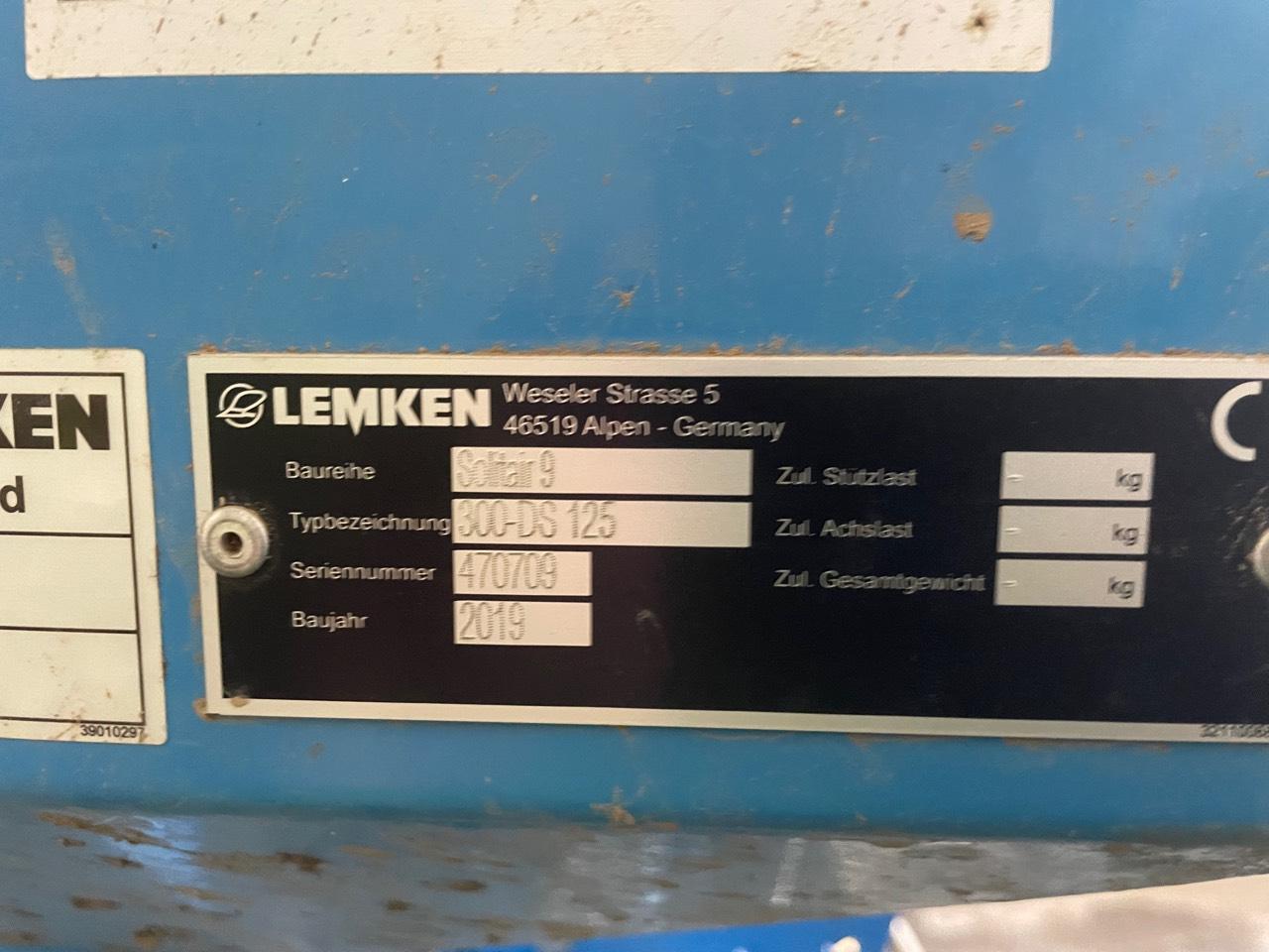 Lemken Zirkon 12/300 inklusive Lemken Solitär 9 3