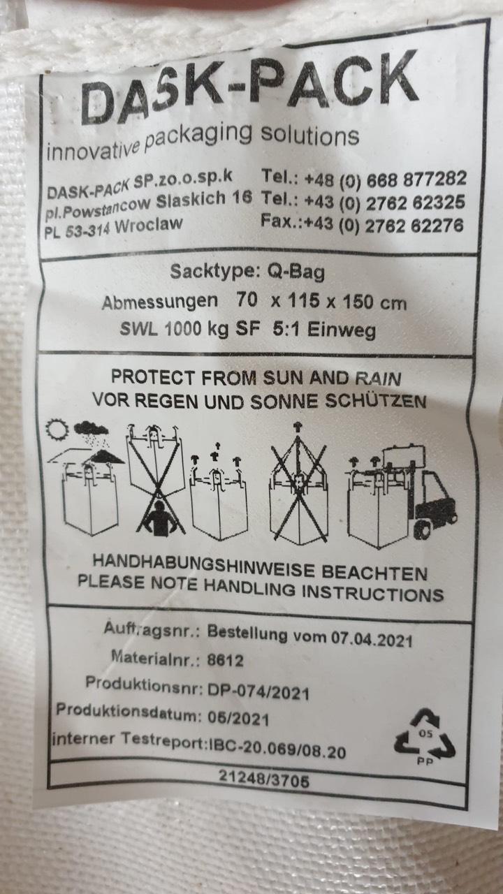 15 Stk. Big Bags 1.000 kg 2