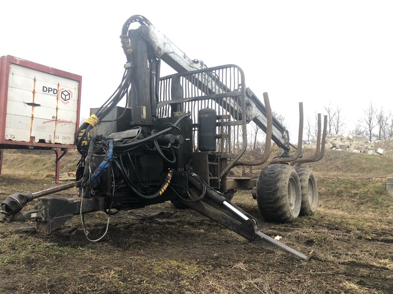 Holzanhänger/Rückewagen: Kesla 305T Kranwagen gebraucht kaufen