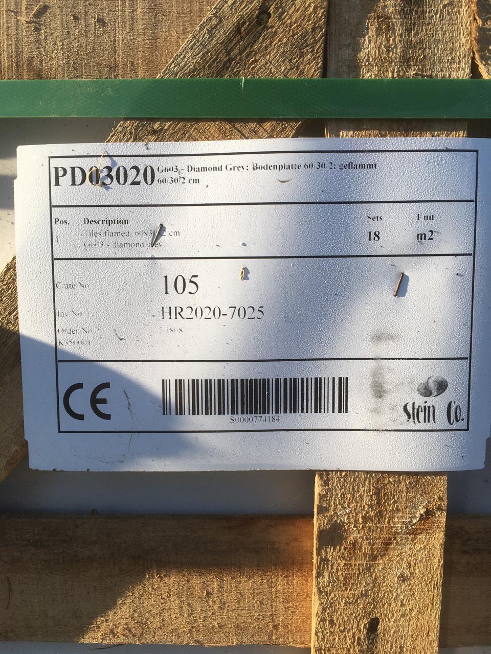 Granit Bodenplatten 2