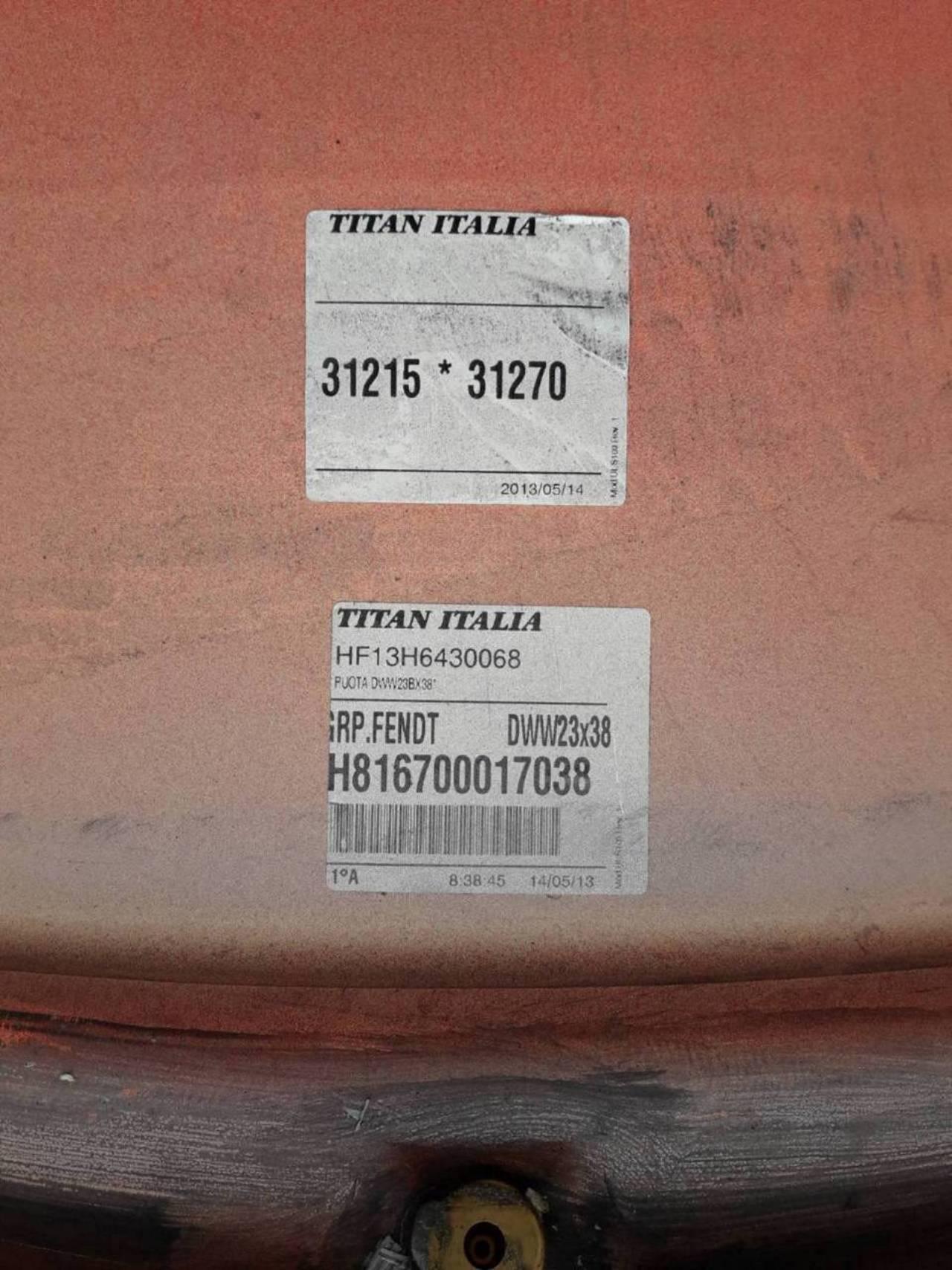 Felgen zu Fendt 718 - 724 2