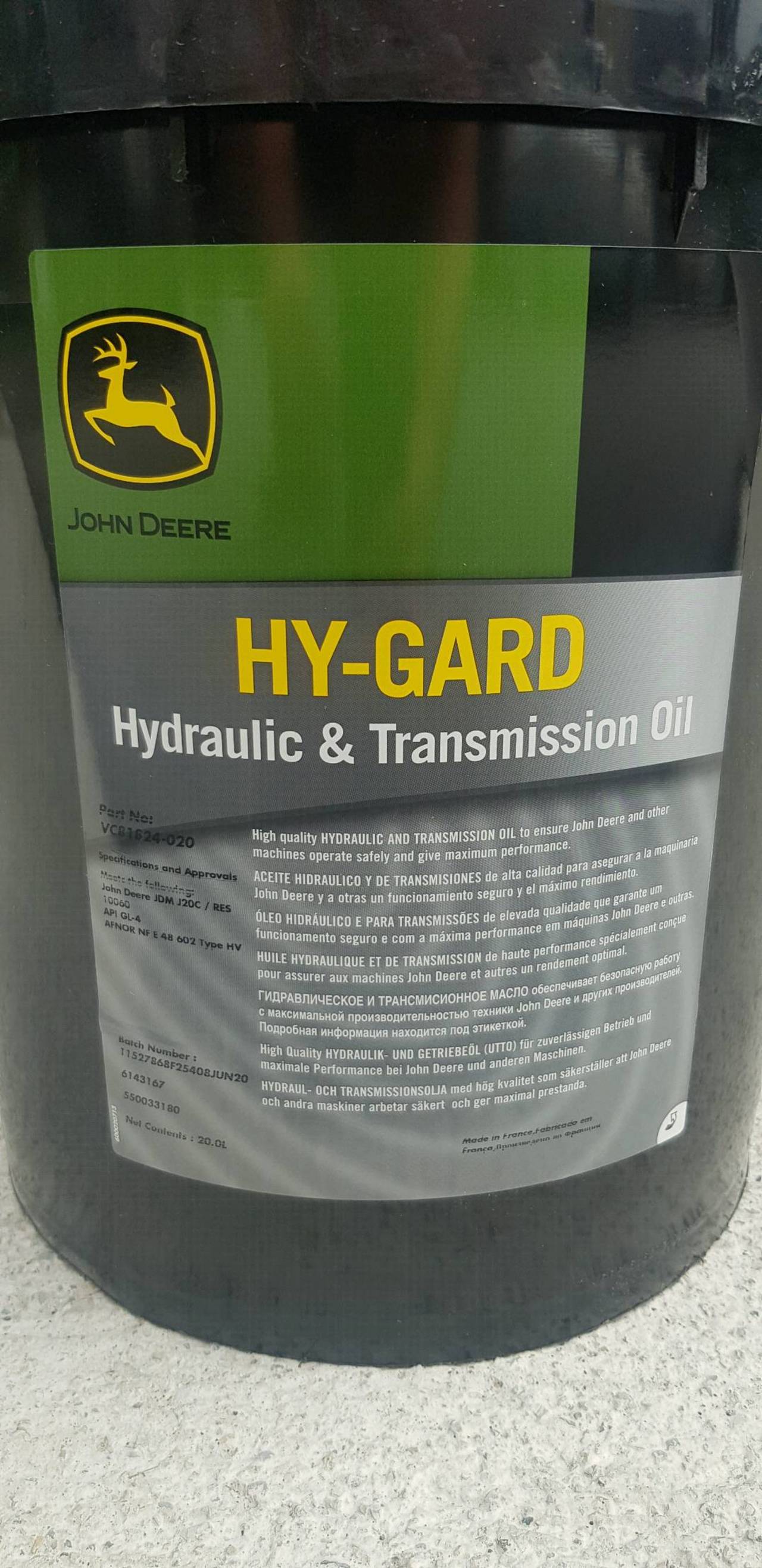 Sonstiges Traktorzubehör John Deere Hydraulic & Transmission Öl 20l