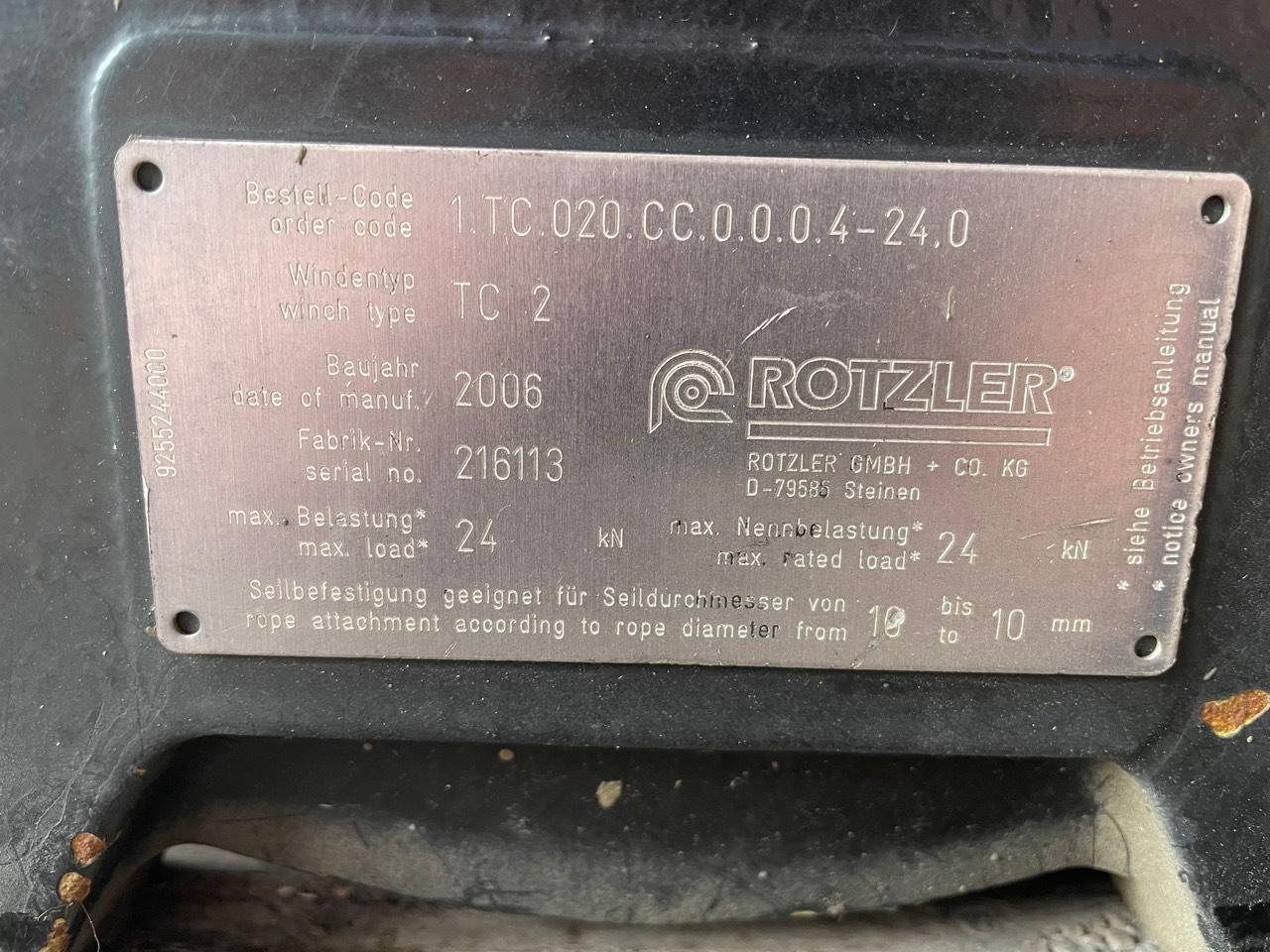 Hiab Rotzler Seilwinde 2