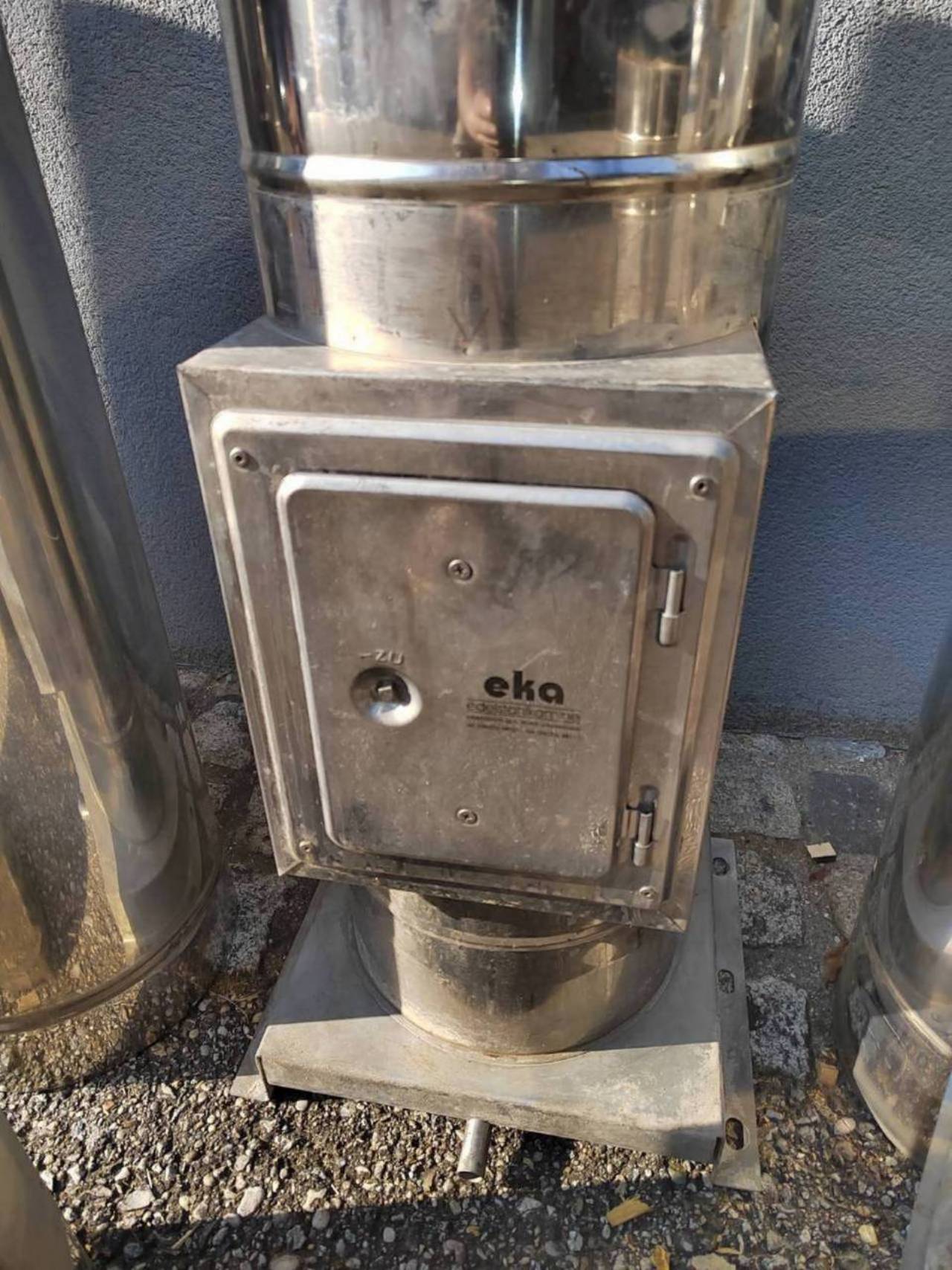 Heizungszubehör Edelstahl Kamin gebraucht kaufen