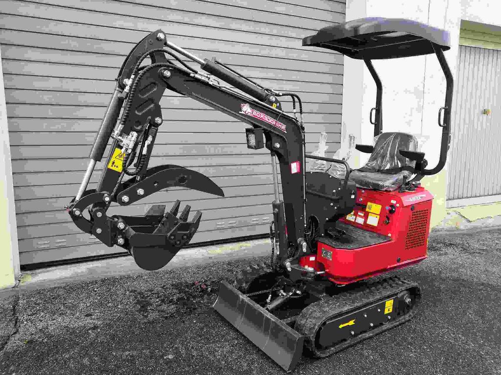 Neuer Minibagger mit Daumengreifer, Modell KS10-8S 2