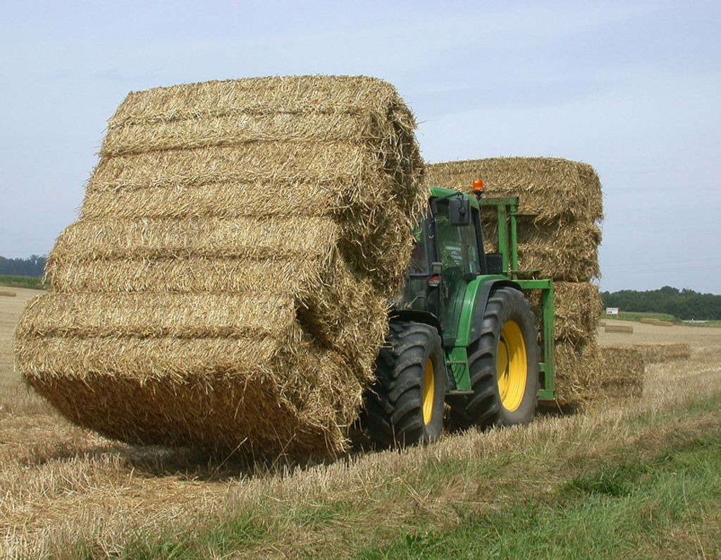 Stroh: Stroh Großpacken, Heuballen, Strohballen Kaufen - Landwirt.com