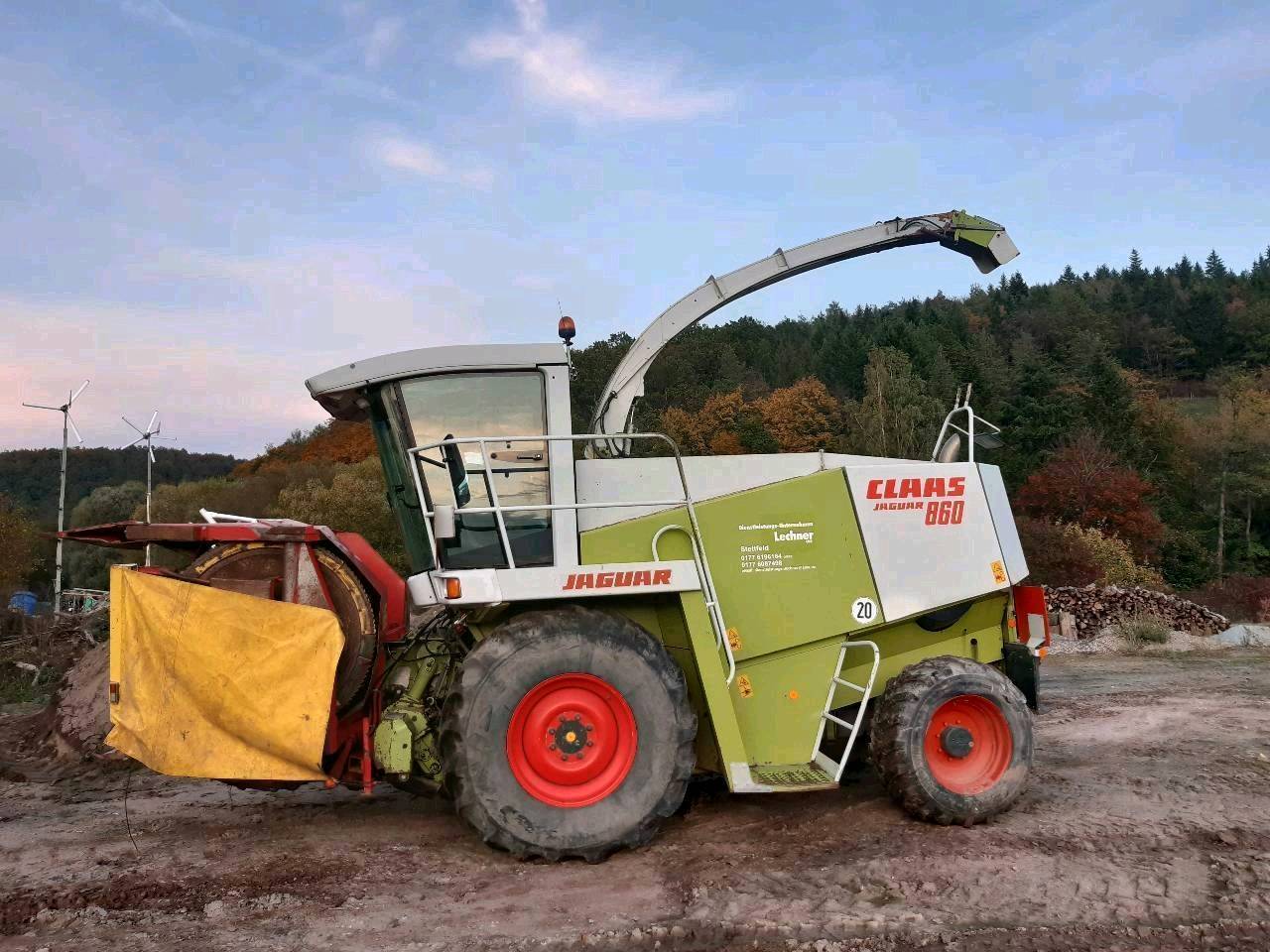 Claas jaguar 860