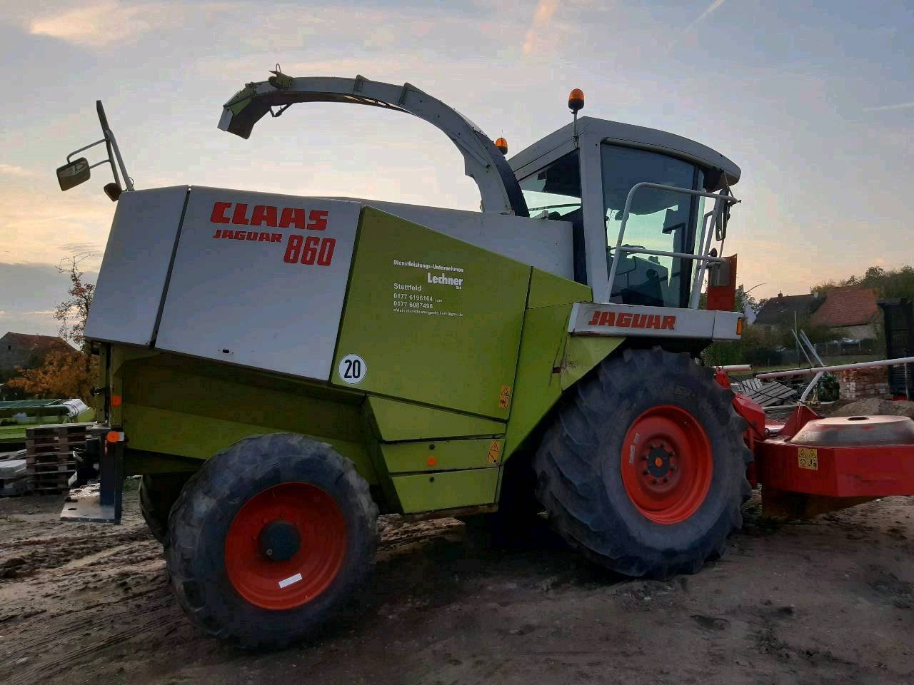 Claas jaguar 860