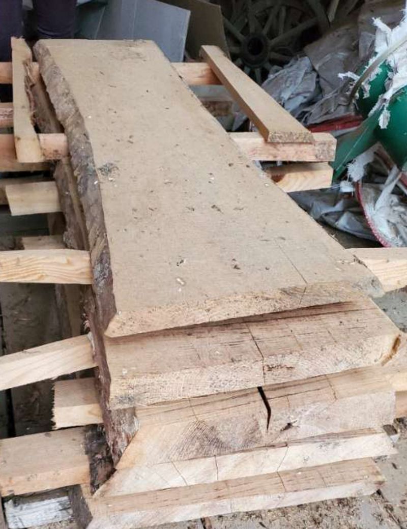 Esche Eschenpfosten ca. 145 cm (8 od. 5 cm Stärke), trocken 1