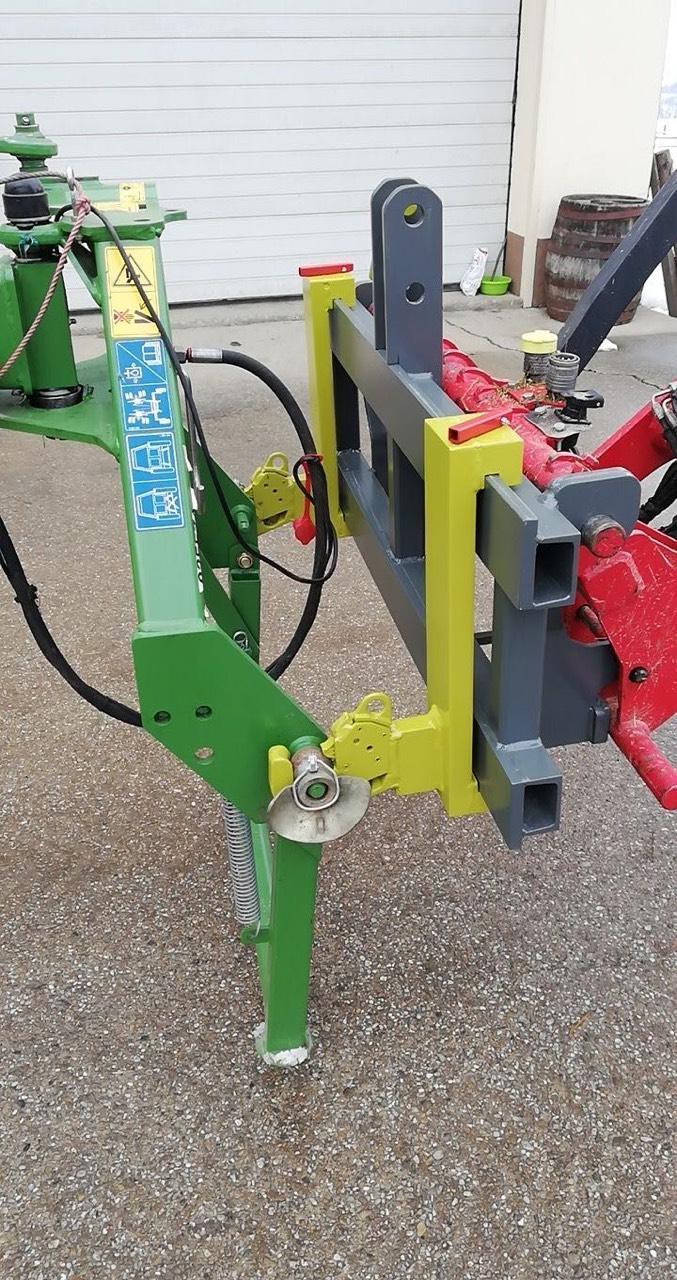 Frontlader/schaufeln/konsolen Euroaufnahme auf DreiPunkt Adapter gebraucht