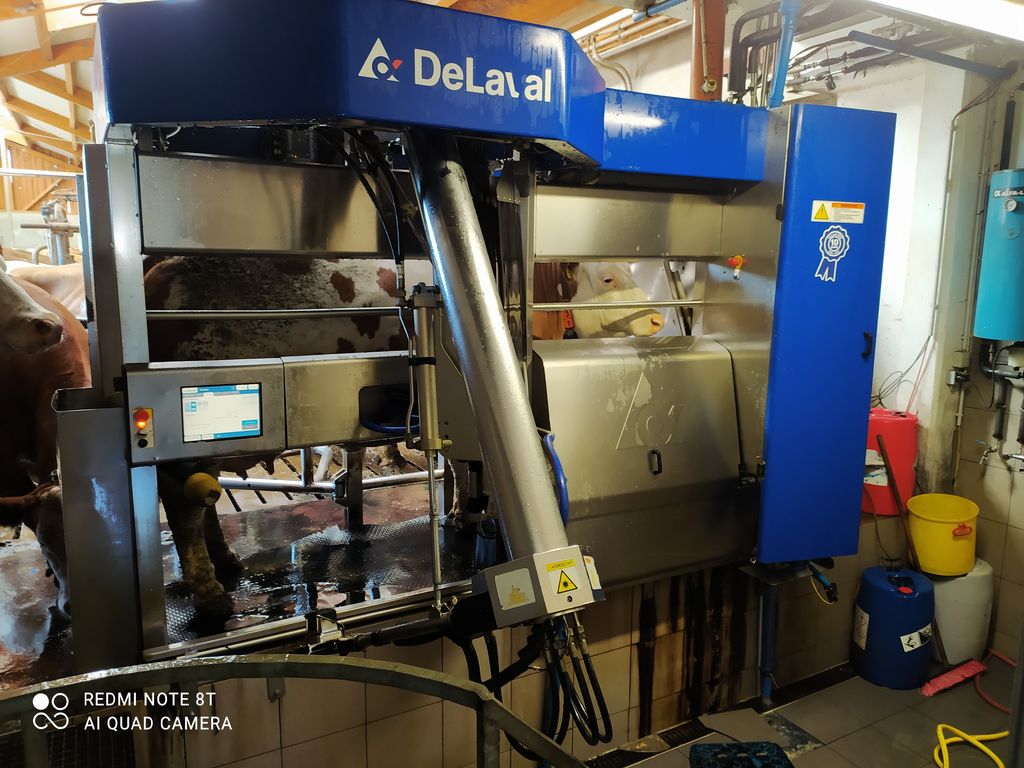 Melktechnik: Melkroboter DeLaval VMS links gebraucht kaufen - Landwirt.com