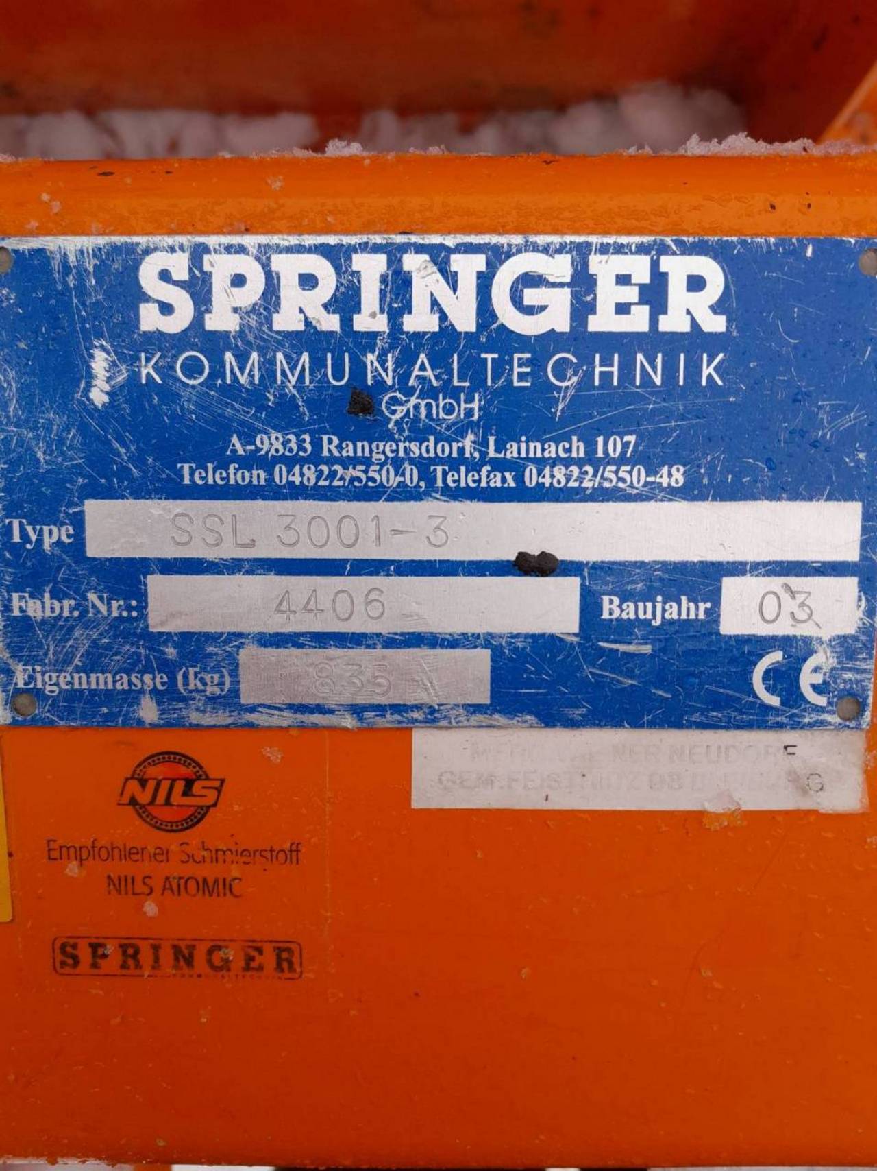 Springer Schneepflug 2