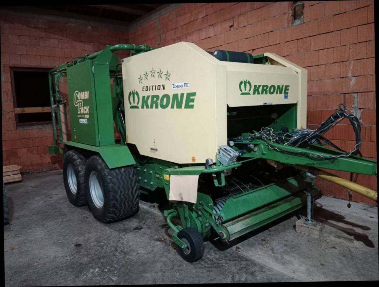 Krone Combi Pack 1500 V Presse Wickelmaschine 1