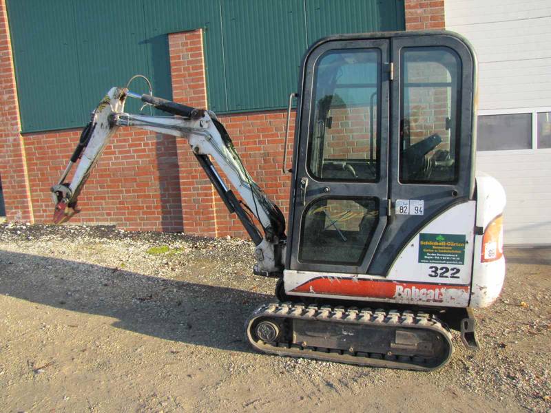 Minibagger: Minibagger Bobcat 322 gebraucht kaufen - Landwirt.com