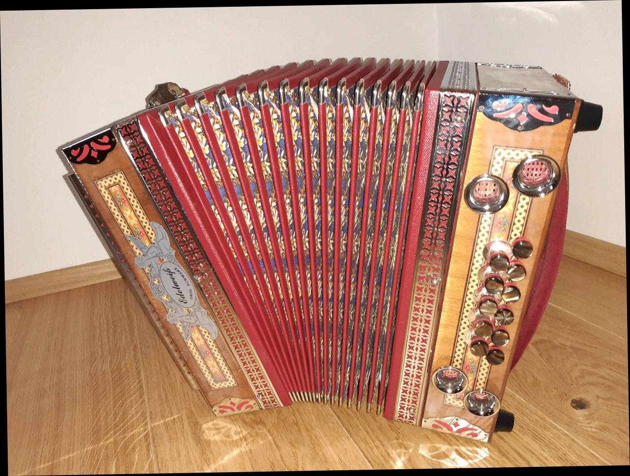 Musikinstrumente: Steirische Harmonika 3 reihig G/ C/ F Kärntnerland *neues SE gebraucht kaufen ...