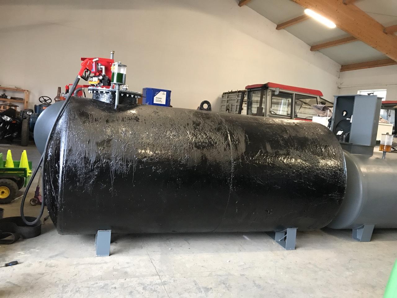 Dieseltank 5.000l Tankstelle 3,10m³ vorhanden Tankanlage 2