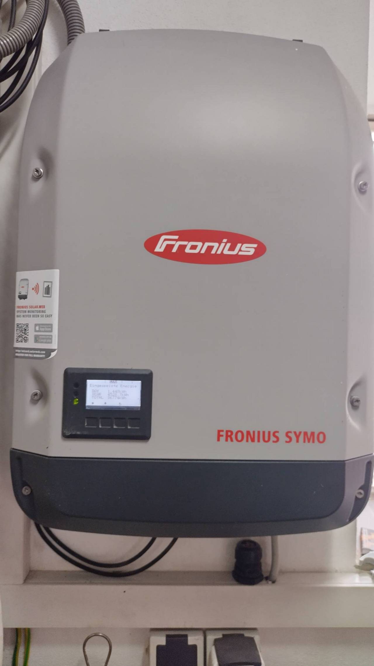 Photovoltaik: Wechselrichter Fronius Symo 3.7-3-S gebraucht kaufen