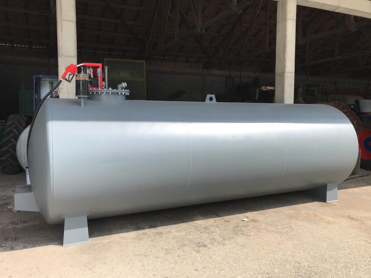 Dieseltank 5.000l Tankstelle 3,10m³ vorhanden Tankanlage 3