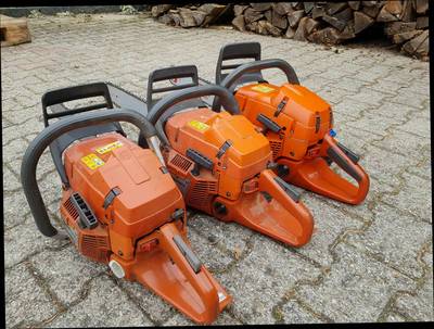 Motorsägen: Nagelneue Husqvarna 390 XP mit 50 cm Schwert gebraucht