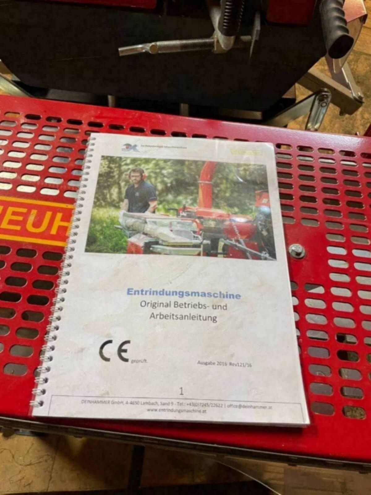 Entrindungsmaschine Deinhammer 3