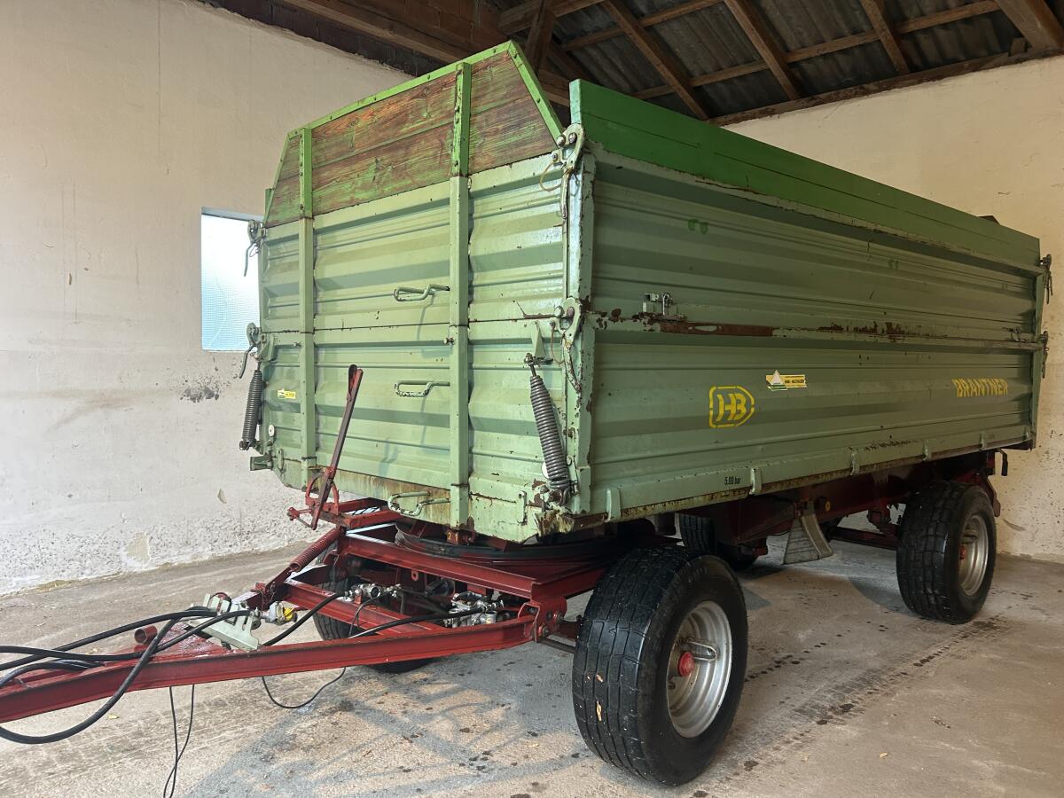 Verkaufe Brantner Zweiachs-Dreiseitenkipper 2