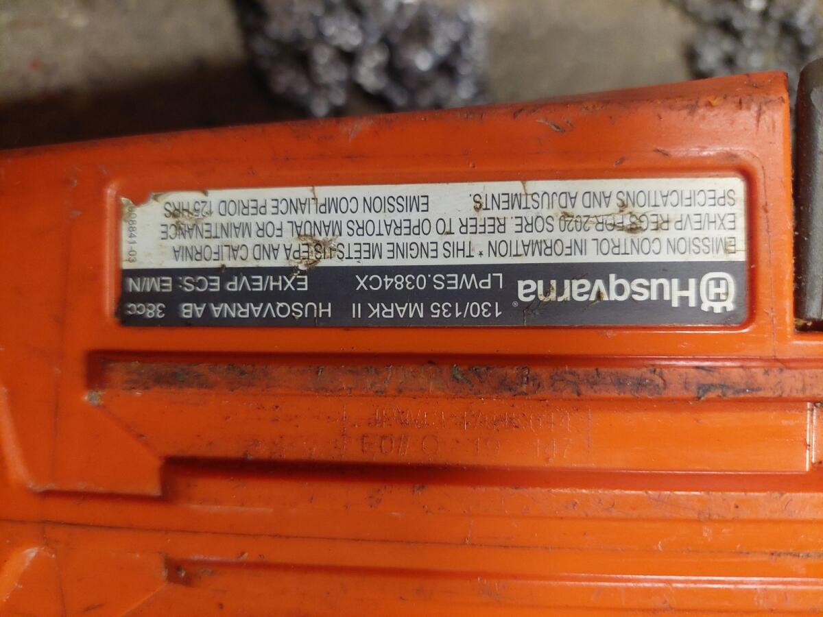 Husqvarna 135 Mark II 2