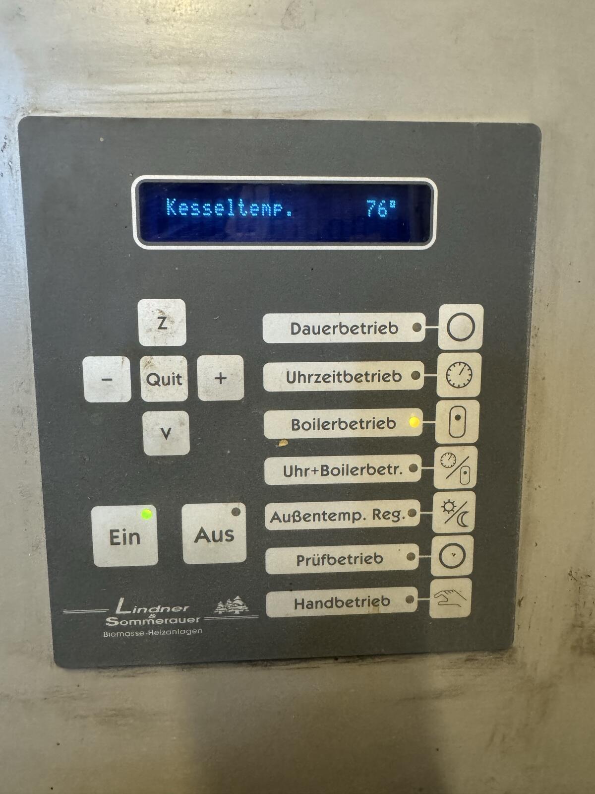 Hackgutheizung Sommerauer Lindner 110 kW 2
