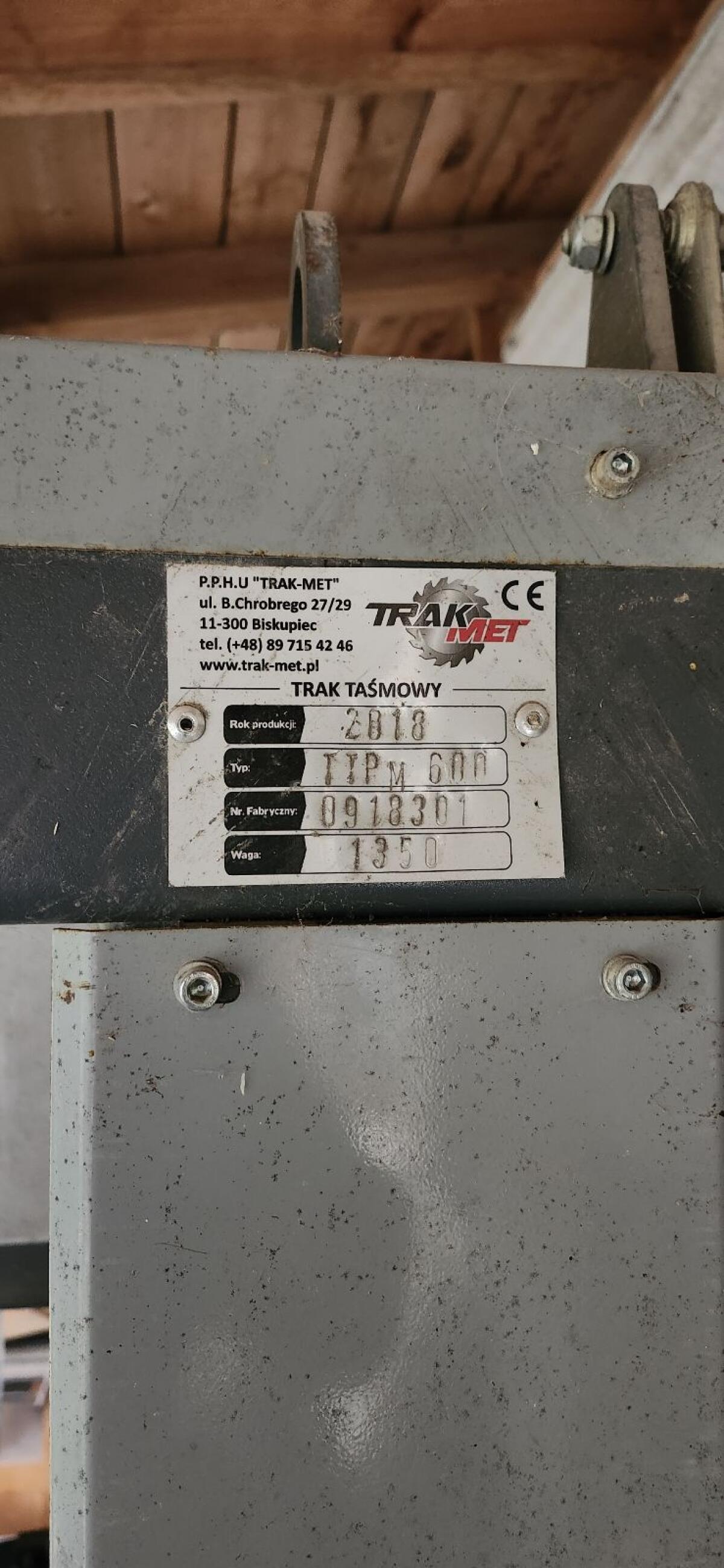 Blockbandsäge Bandsägewerk Trak Met TTP600 2