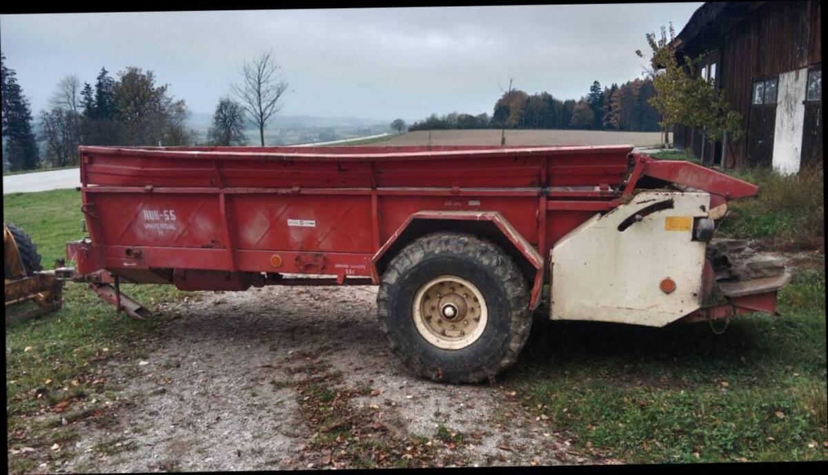 RUR 55 Kompoststreuer, Miststreuer 3