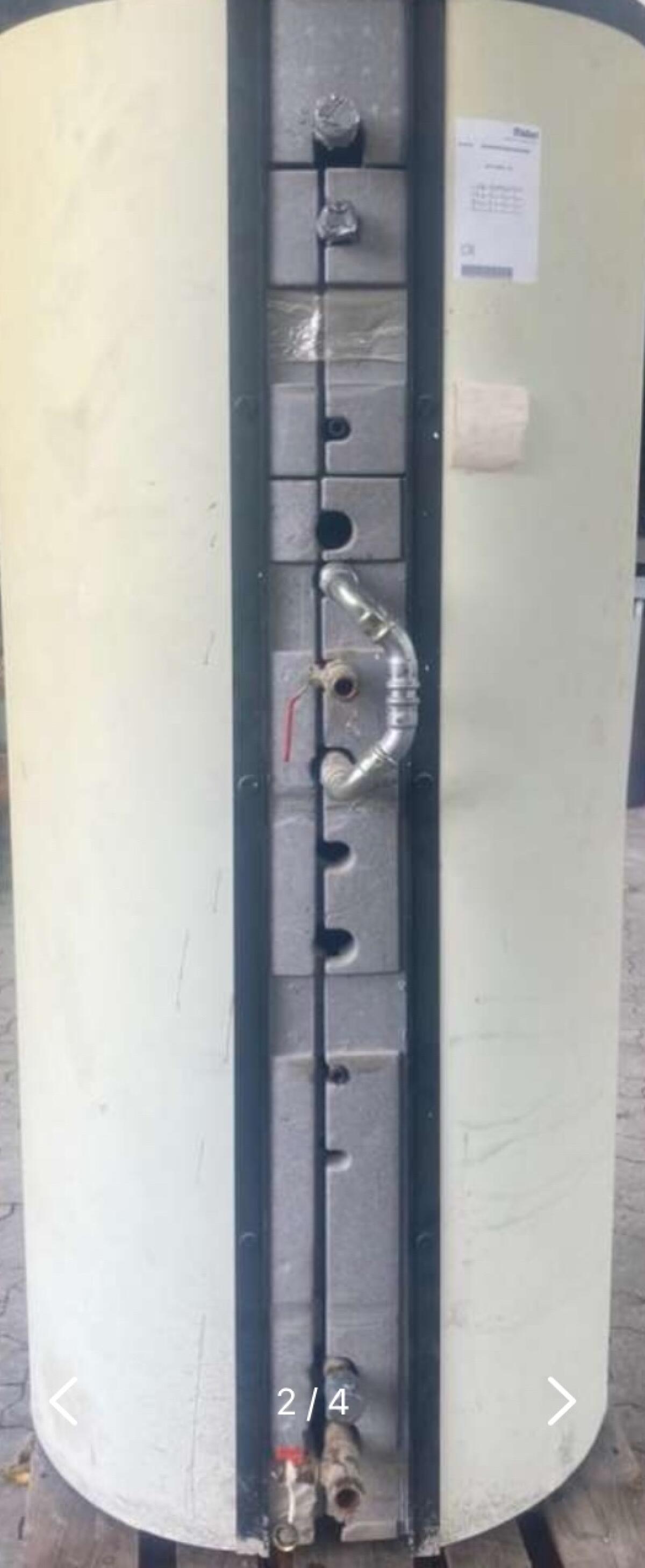 Boiler 500 l mit Solar-Register 2