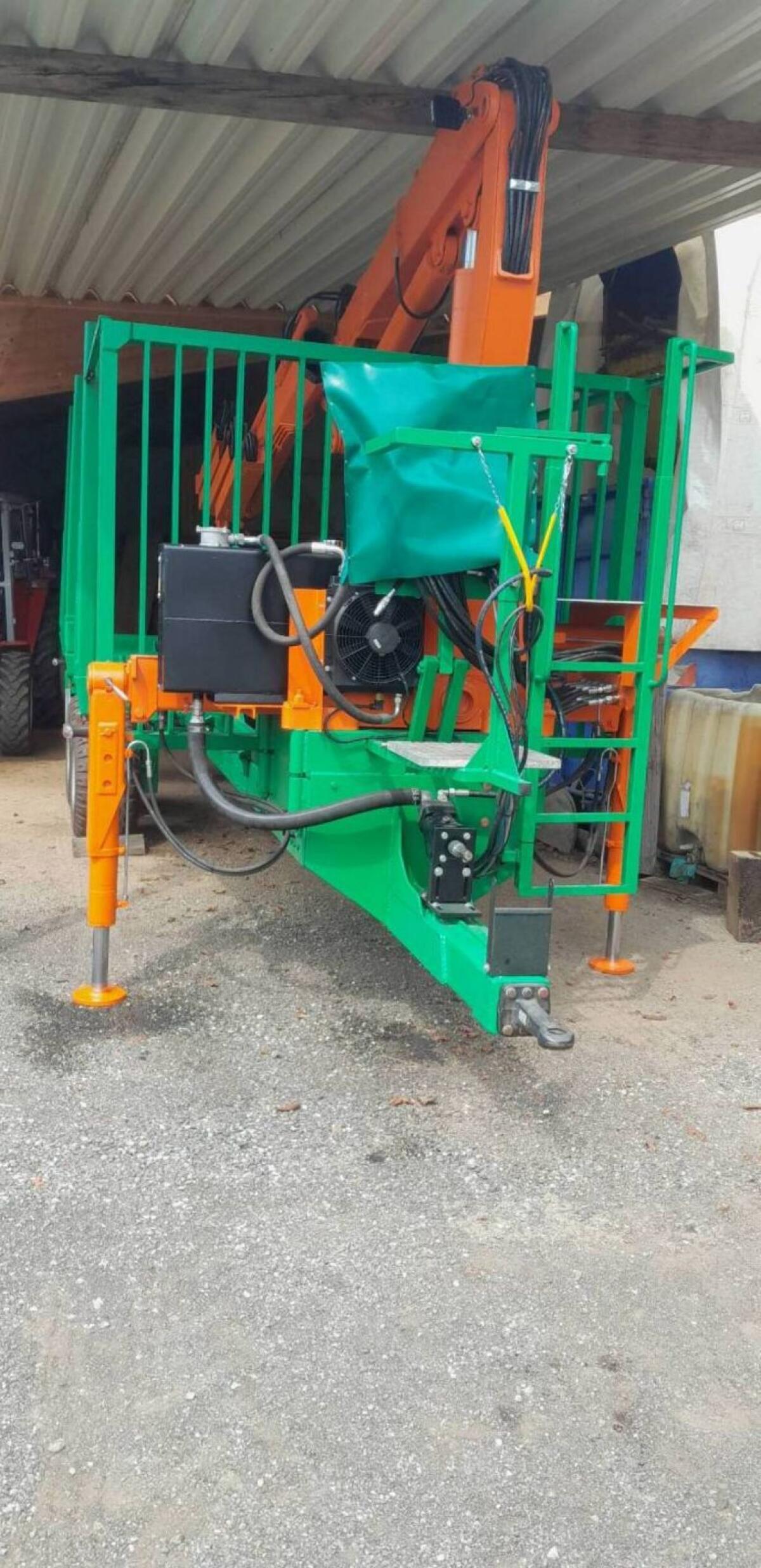 Rückewagen, Krananhänger 3