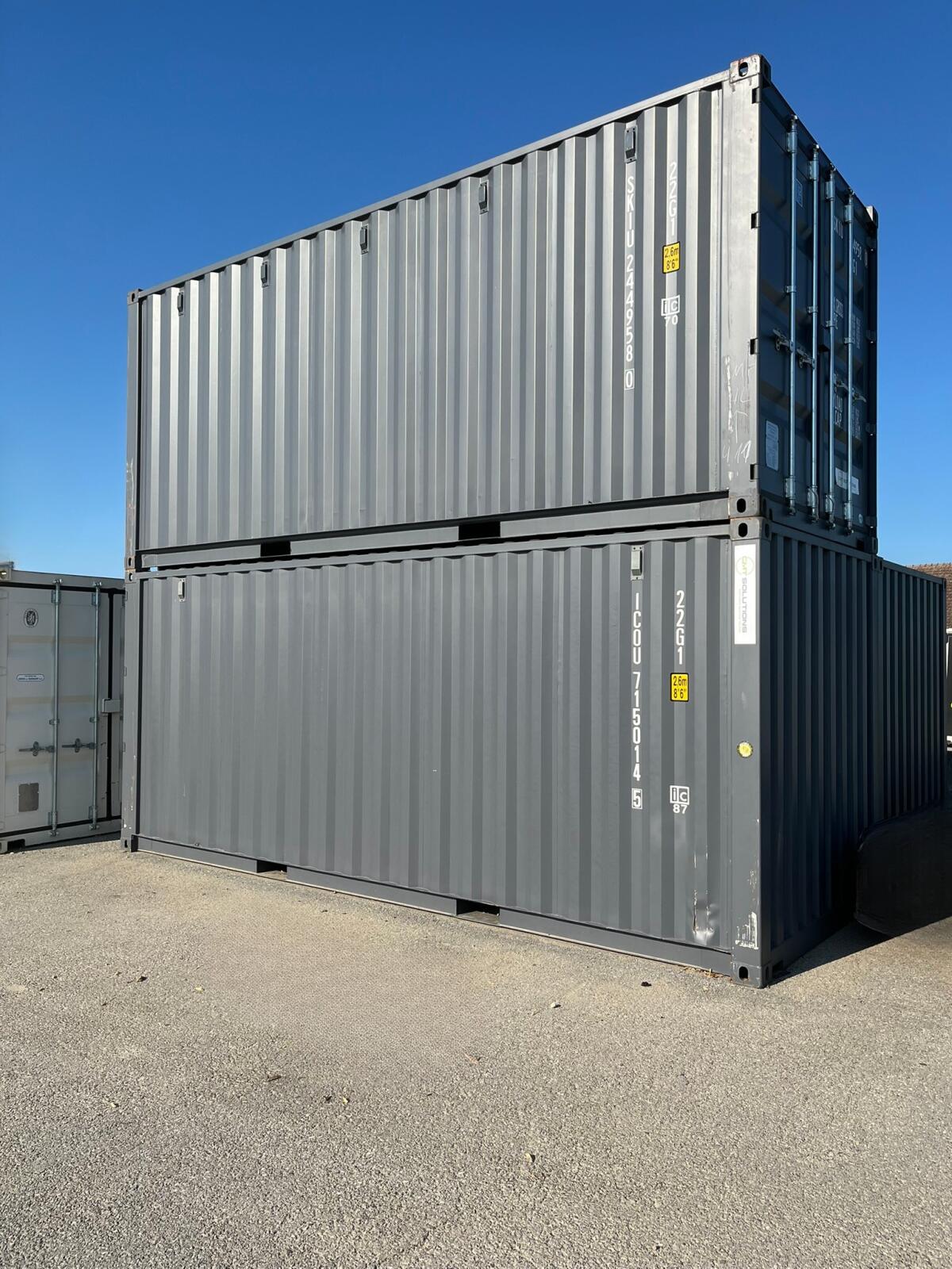 Seecontainer 20' First Trip, neuwertig 2