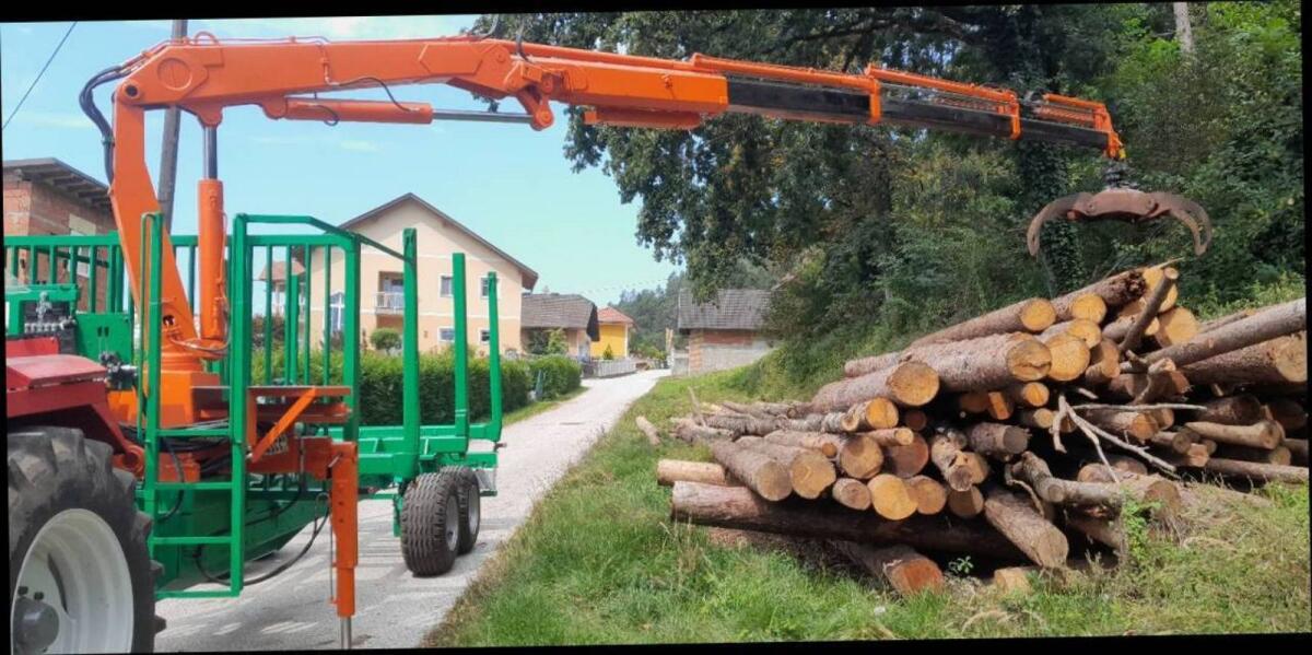 Rückewagen, Krananhänger 2