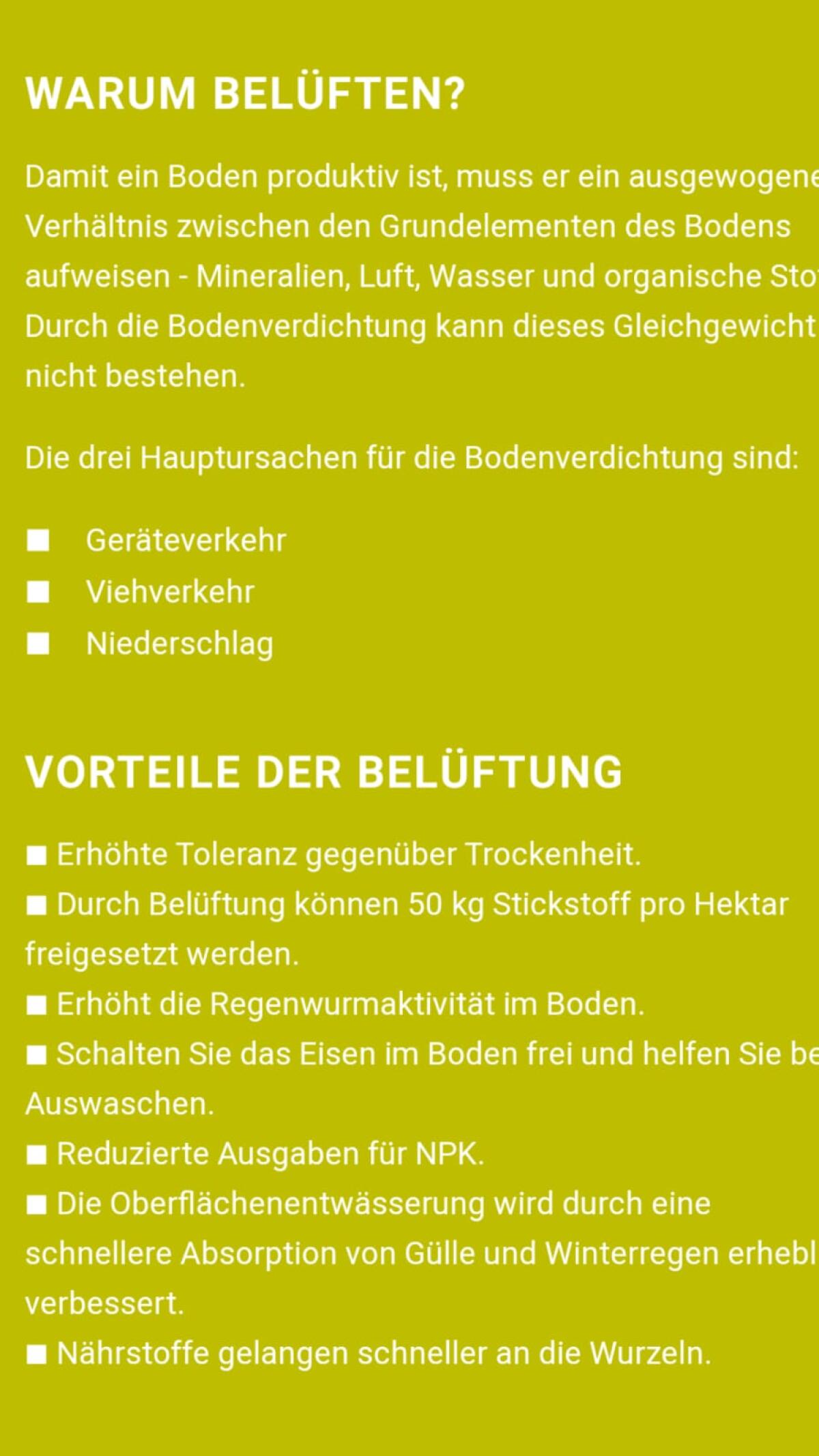 Vermietung Stachelwalze zur Grünlandbelüftung & Mäusebekämpf 2
